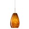 Besa Lighting Pera 9 Cord Pendant, Amber Cloud, Satin Nickel Finish, 1x9W LED 1JT-412618-LED-SN - alternate 1